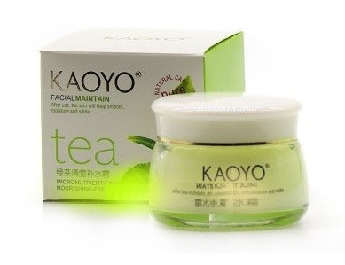 Увлажняющий крем Kaoyo с экстрактом зеленого чая, 60г