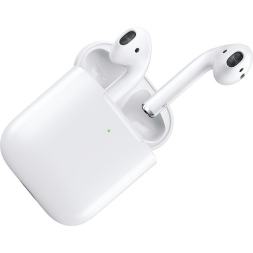БЕСПРОВОДНЫЕ НАУШНИКИ С МИКРОФОНОМ APPLE AIRPODS WITH WIRELESS CHARGING CASE (MRXJ2RU/A)