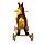 Лошадка качалка Pituso GS3042 коричневая, фото 2