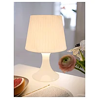 LAMPAN ЛАМПАН Лампа настольная, белый29 см, фото 4