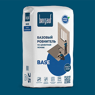 BASE (БЭЙС)  Базовый ровнитель на цементной основе, 25кг, Bergauf, фото 2