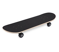 Скейт деревянный черный