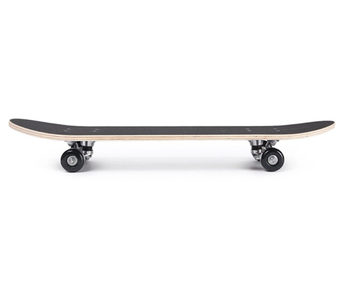 Скейт деревянный черный - фото 2