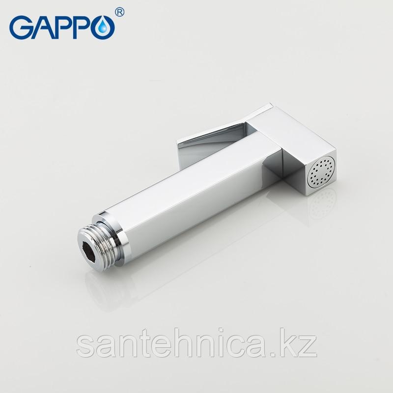 Смеситель с гигиеническим душем GAPPO G7207-1 хром - фото 3 - id-p92098384