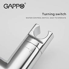 Смеситель с гигиеническим душем термостатический GAPPO G7290  хром, фото 3