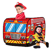 Детская палатка Пожарный фургон Pituso + 50 шаров, фото 1