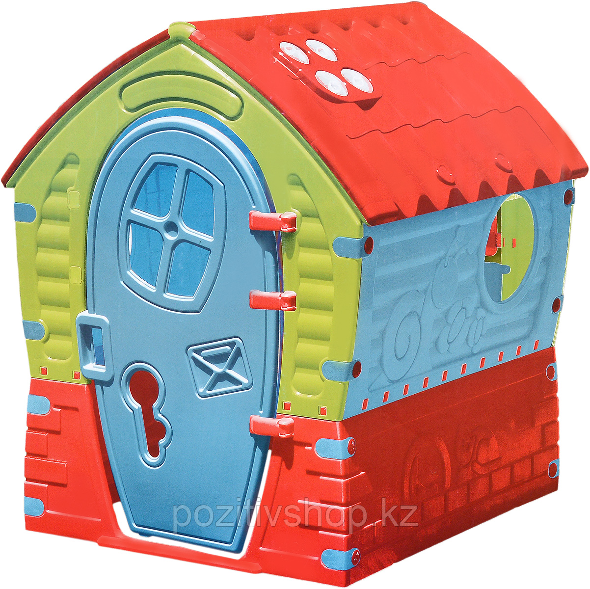 Детский домик Palplay Лилипут со светом и звонком голубой - фото 3 - id-p92099741