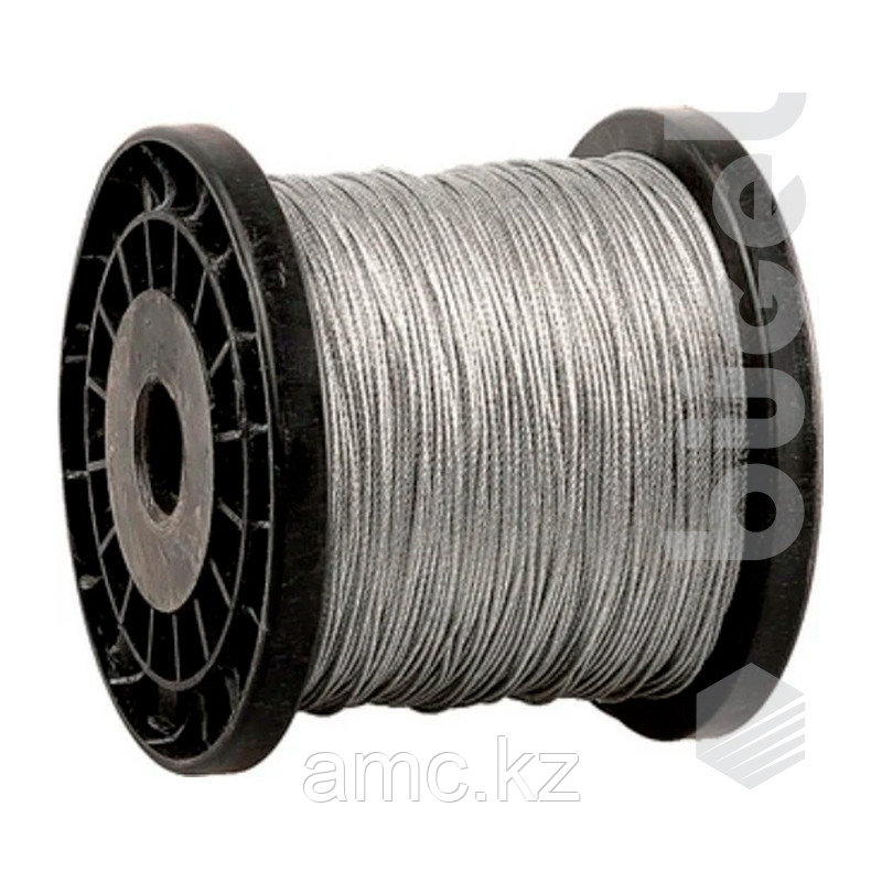 Трос стальной оцинкованный DIN3055 4мм 200м