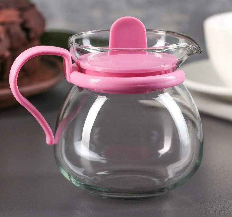 Заварочный чайник Glass tea pot 0.45 л стеклянный в ассротименте - фото 7 - id-p55236720