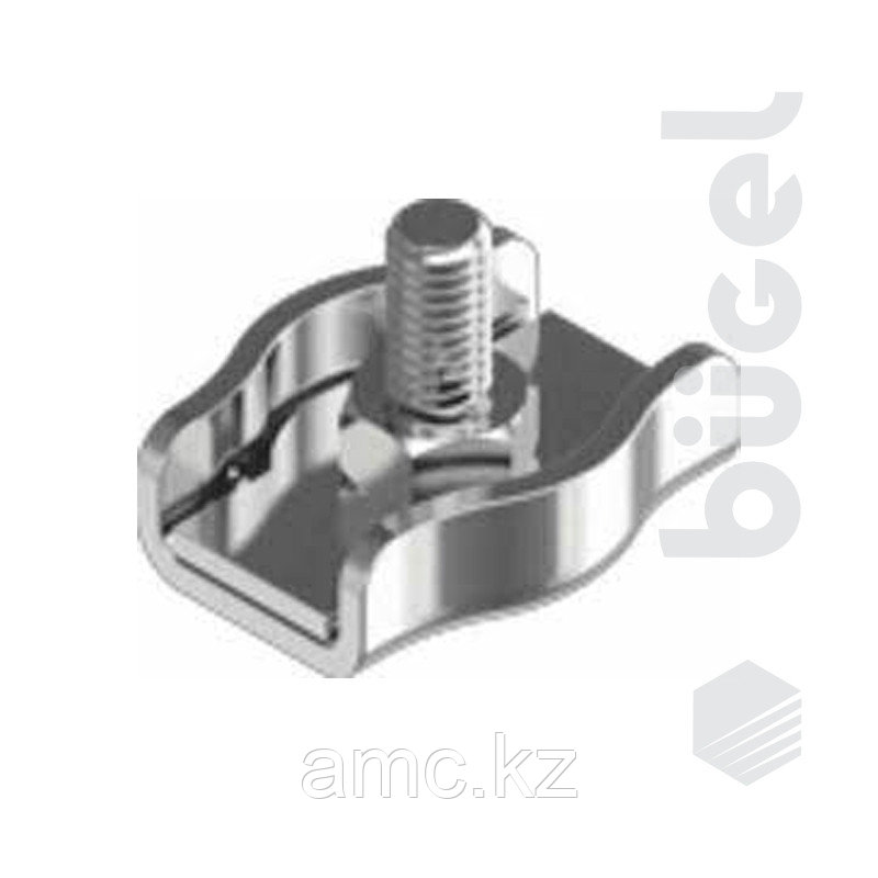 Зажим троса одинарный 6 мм
