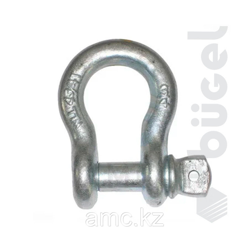 Скоба омегообразная DIN G209 с винтом 1 1/8 (г/п 9,5т)