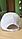 Белая бейсболка с застежкой / Белая кепка на металлической застёжке, фото 3