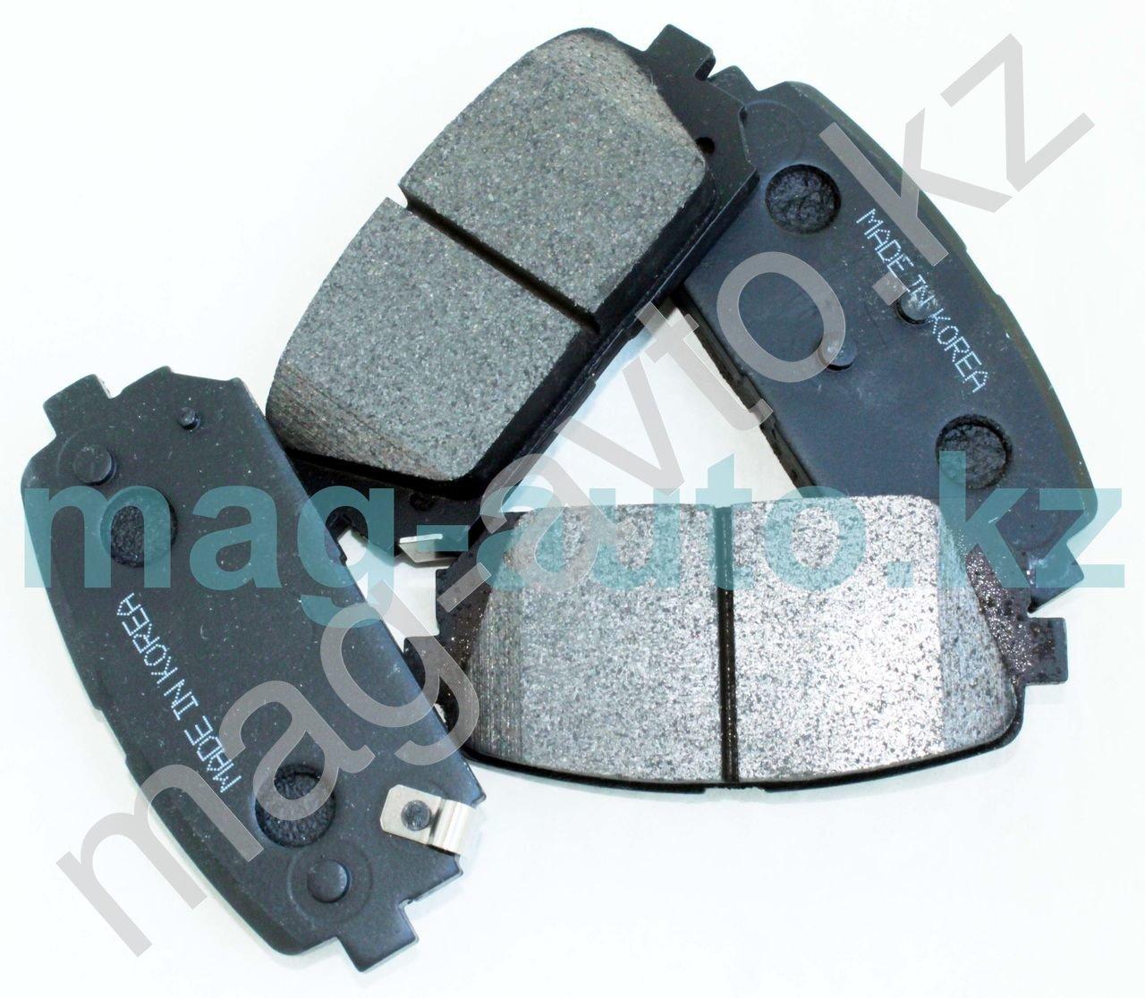 Тормозные колодки задние дисковые Optima (2006-2010) - фото 1 - id-p92108434
