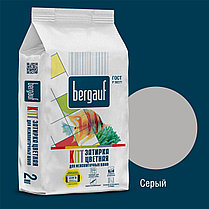 KITT СЕРАЯ затирка для межплиточных швов, 2 кг, Bergauf, фото 5