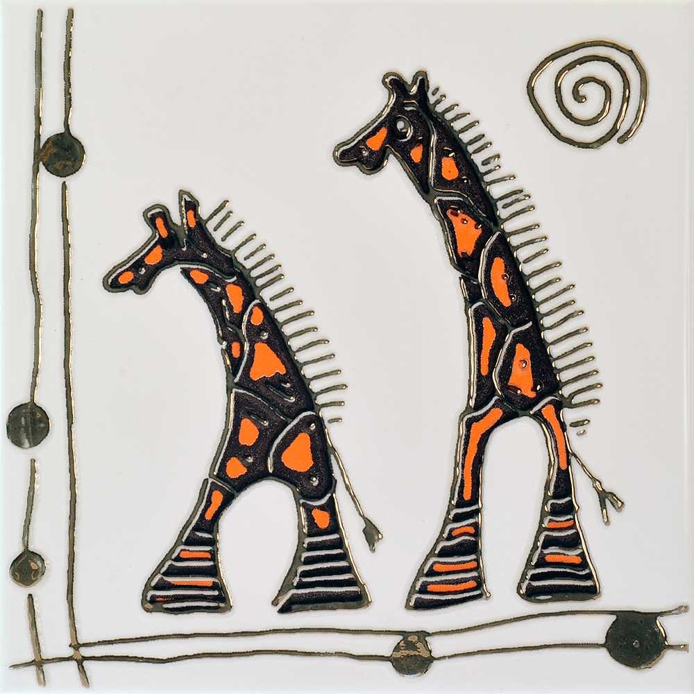 Декор Orly Giraffe W 200x200 D9/LG