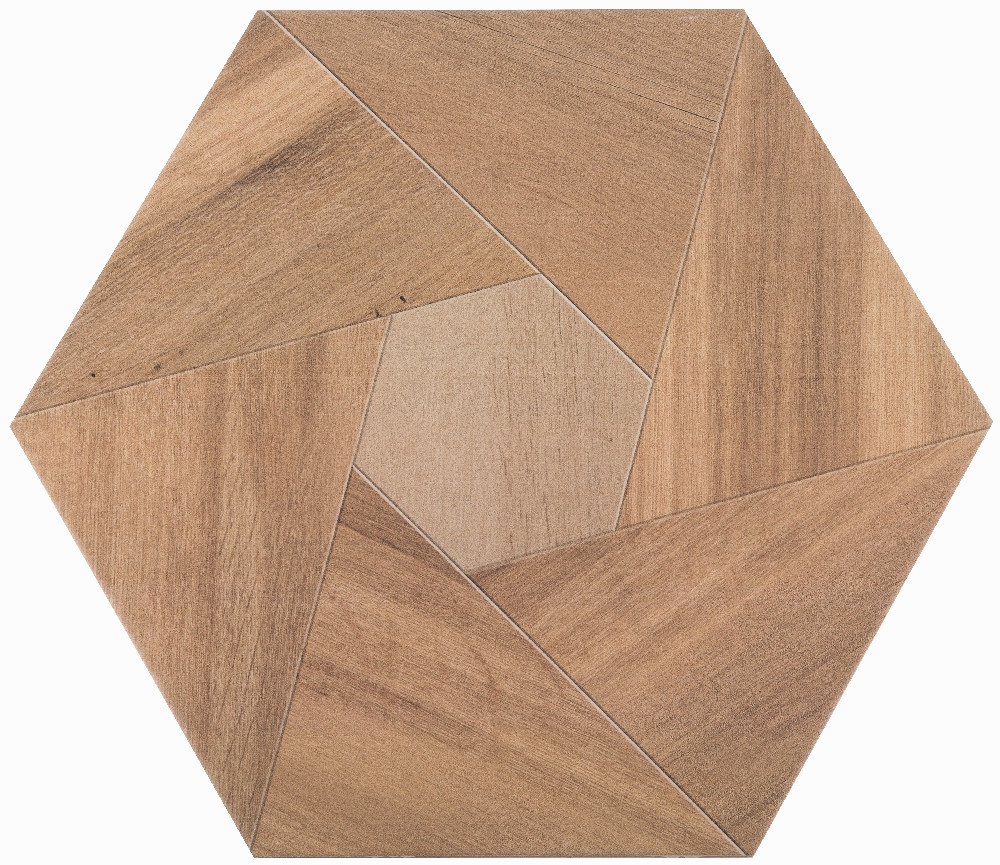 Плитка для пола глазурованная Wood YL 346x400