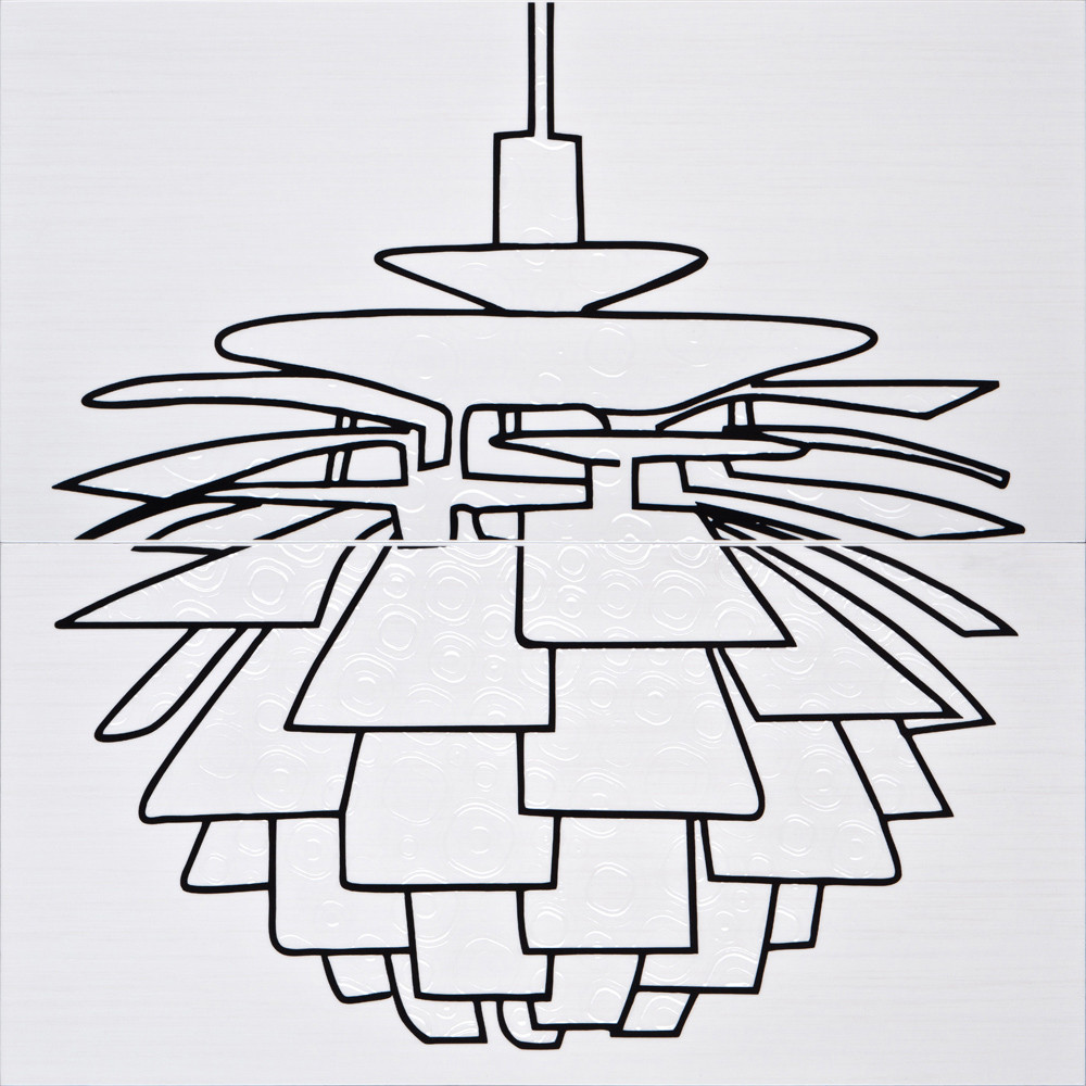 Декор-панно Kuznetsov 1 Lamp 590x595 D6