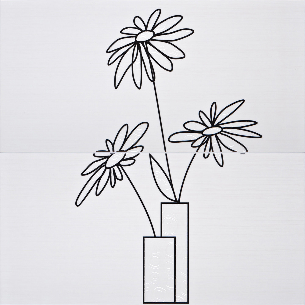 Декор-панно Kuznetsov Vase 590x595 D6