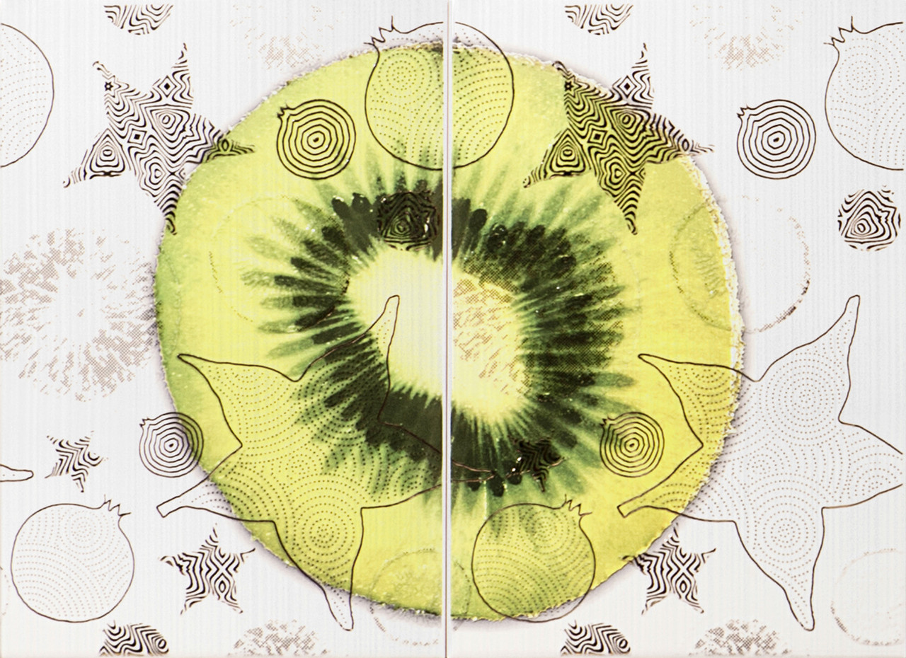 Декор-панно Vitel Kiwi 550x400 D2/G