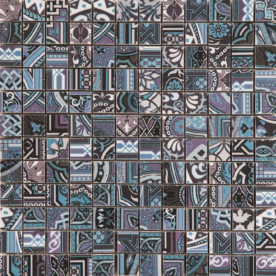 Мозаика Mos Aladdin Pattern BL 300x300 M2 /12