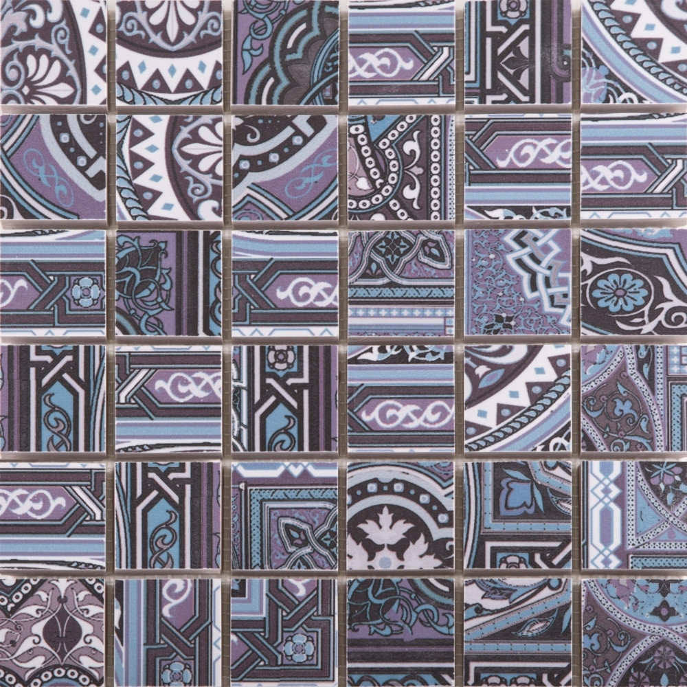 Мозаика Mos Aladdin Pattern BL 300x300 M4