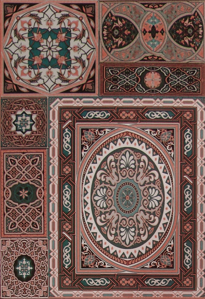 Плитка облицовочная Aladdin Pattern Mix M 275x400