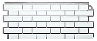 Фасадные панели Белый 1130x463 мм ( 0,47 м2) Облицовочный Кирпич FINEBER