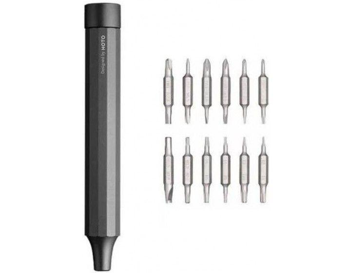 Набор отверток Xiaomi Hoto Kit 24 in 1 Grey
