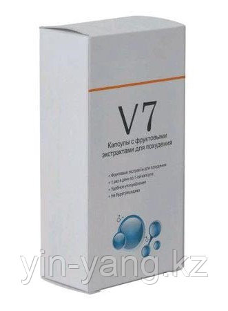 Препарат для похудения с фруктовыми экстрактами «V7», 30 шт