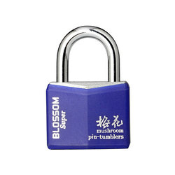 Замок навесной BLOSSOM 44×61×15мм (длина×высота×толщина)