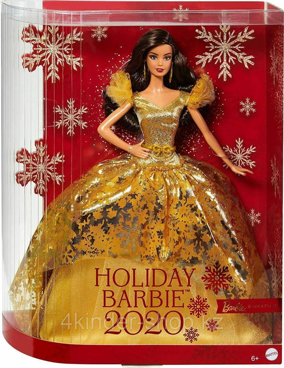 Кукла Барби Рождество-2020 Holiday Barbie латиноамериканка коллекционная Mattel