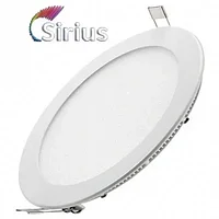 Светильник светодиодный панельный LED Star inside ДВО 18W d225 6500К круг Sirius