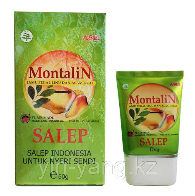 Мазь "Монталин" для лечения суставов из Индонезии 50 г - фото 1 - id-p92148320