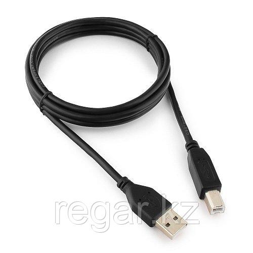 Кабель USB 2.0 Pro Cablexpert CCP-USB2-AMBM-6, AM/BM, 1.8м, экран, черный, пакет