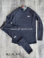 Термобелье The North Face (комплект) серый