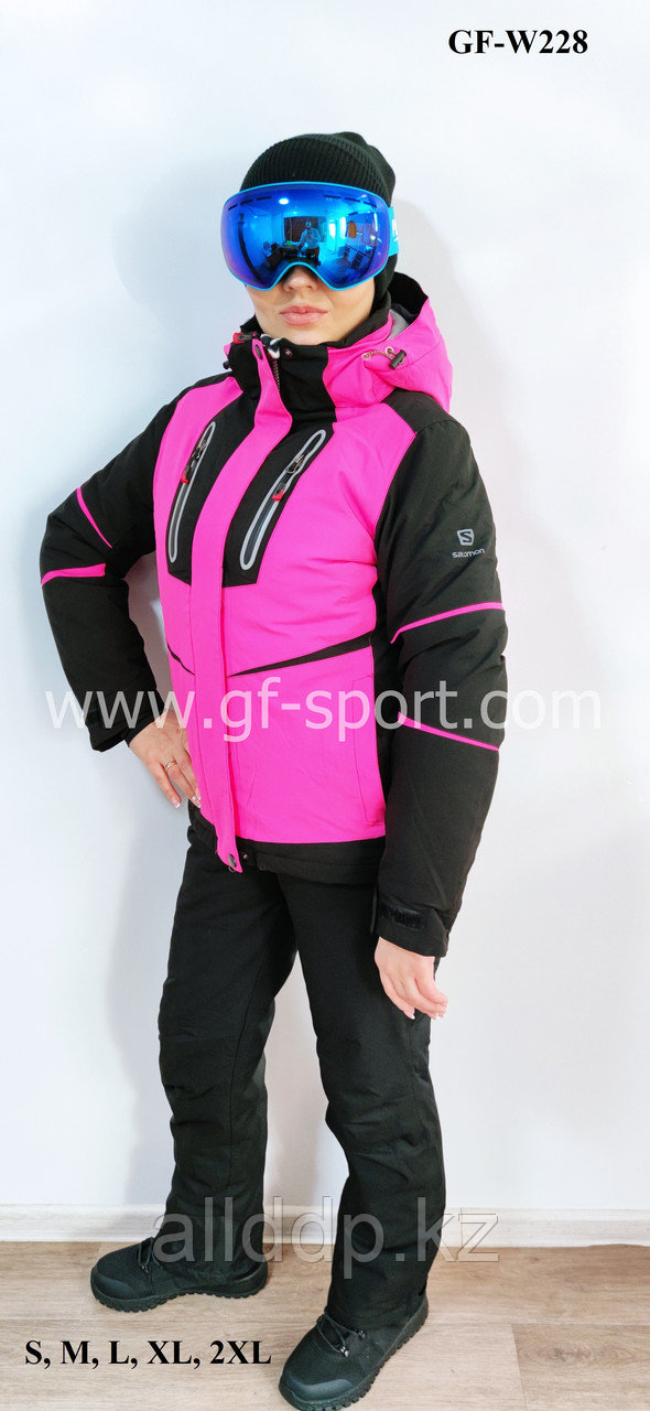 Женский горнолыжный костюм Salomon (розовый)