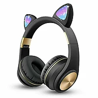 Накладные Bluetooth наушники "ушки кошки". Cat Ear M1.