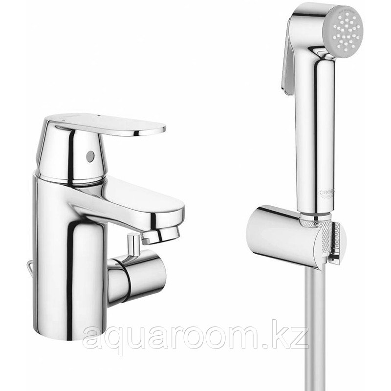 Смеситель для раковины Grohe Eurosmart Cosmopolitan с гигиеническим душем Хром (23433000) - фото 1 - id-p92174612