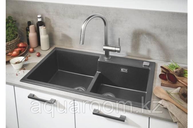 Кухонная мойка Grohe K500 86 Серый гранит (31649AT0) - фото 2 - id-p92174783