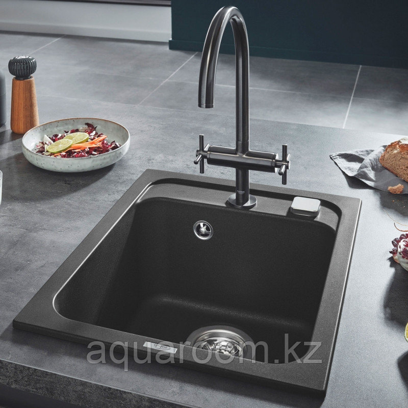 Кухонная мойка Grohe K700 40 Черный гранит (31650AP0) - фото 3 - id-p92174792