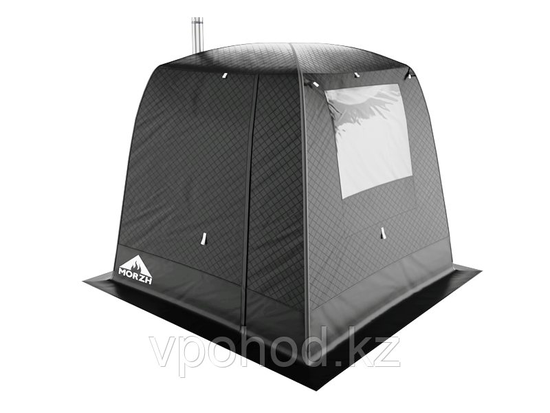 Мобильная баня/палатка "Морж" с большим окном - фото 3 - id-p92176839