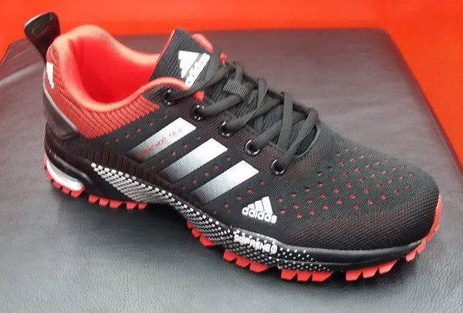 Кроссовки беговые Adidas Marathon TR черный/белый/красный