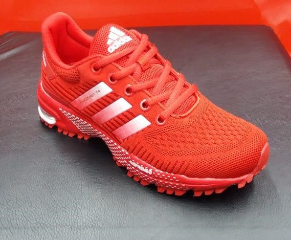 Кроссовки беговые Adidas Marathon TR красный/белый