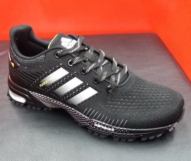 Кроссовки беговые Adidas Marathon TR 2019 черный/белый