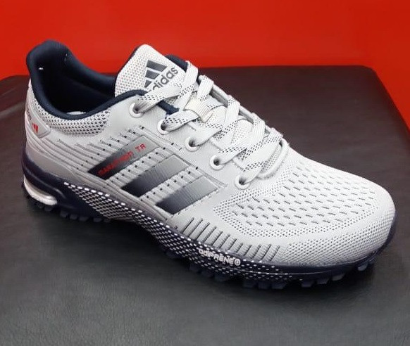 Кроссовки беговые Adidas Marathon TR 2019 белый/синий/серый