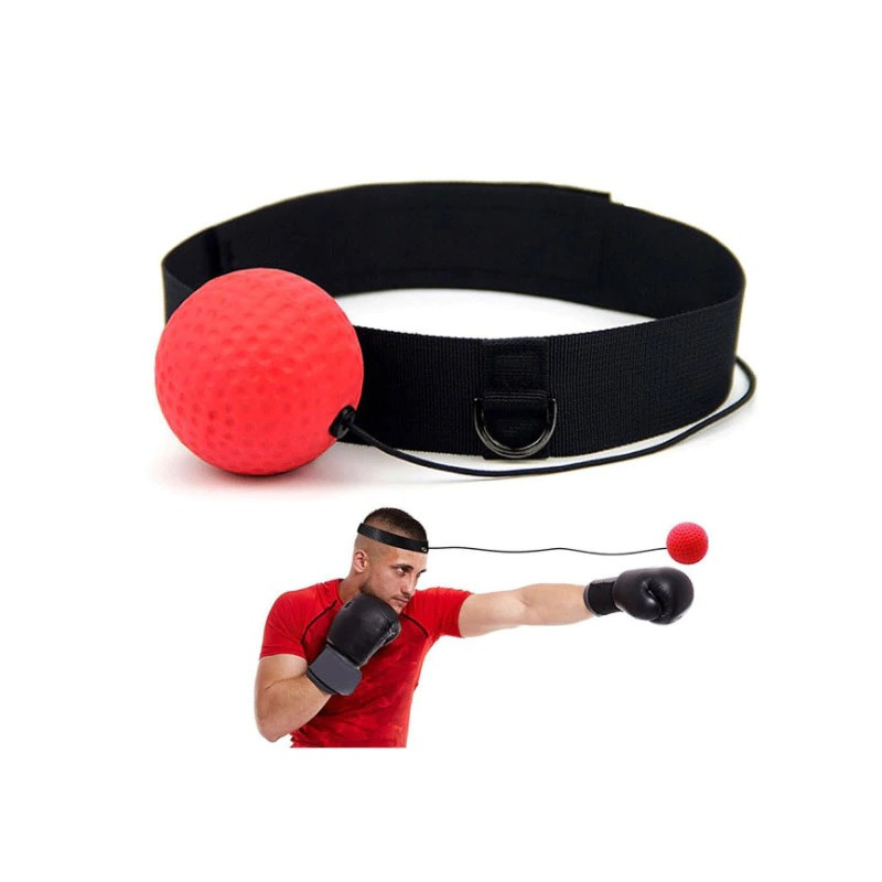 Мяч-тренажер на голову для бокса Boxing Reaction Training Ball