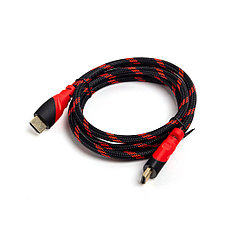 Интерфейсный кабель HDMI-HDMI SVC HR0150RD-P, 30В, Красный, Пол. пакет, 1.5 м