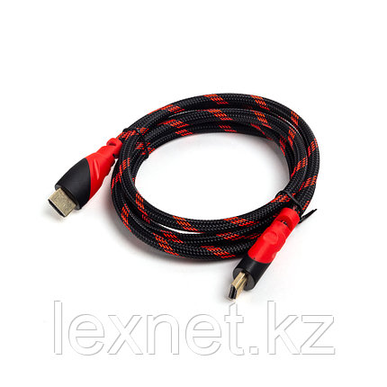 Интерфейсный кабель HDMI-HDMI SVC HR0150RD-P, 30В, Красный, Пол. пакет, 1.5 м, фото 2