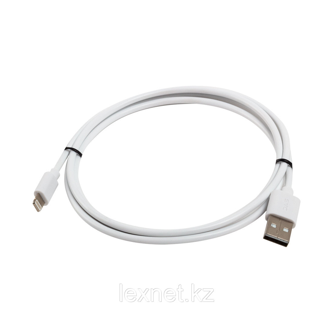 Интерфейсный кабель USB-Lightning SVC LHT-PV0120WH-P, 30В, Белый, Пол. пакет, 1.2 м