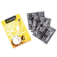 Презервативы для орального секса "Domino Condoms Sweet Sex" со вкусом тропических фруктов. 3 шт, фото 2